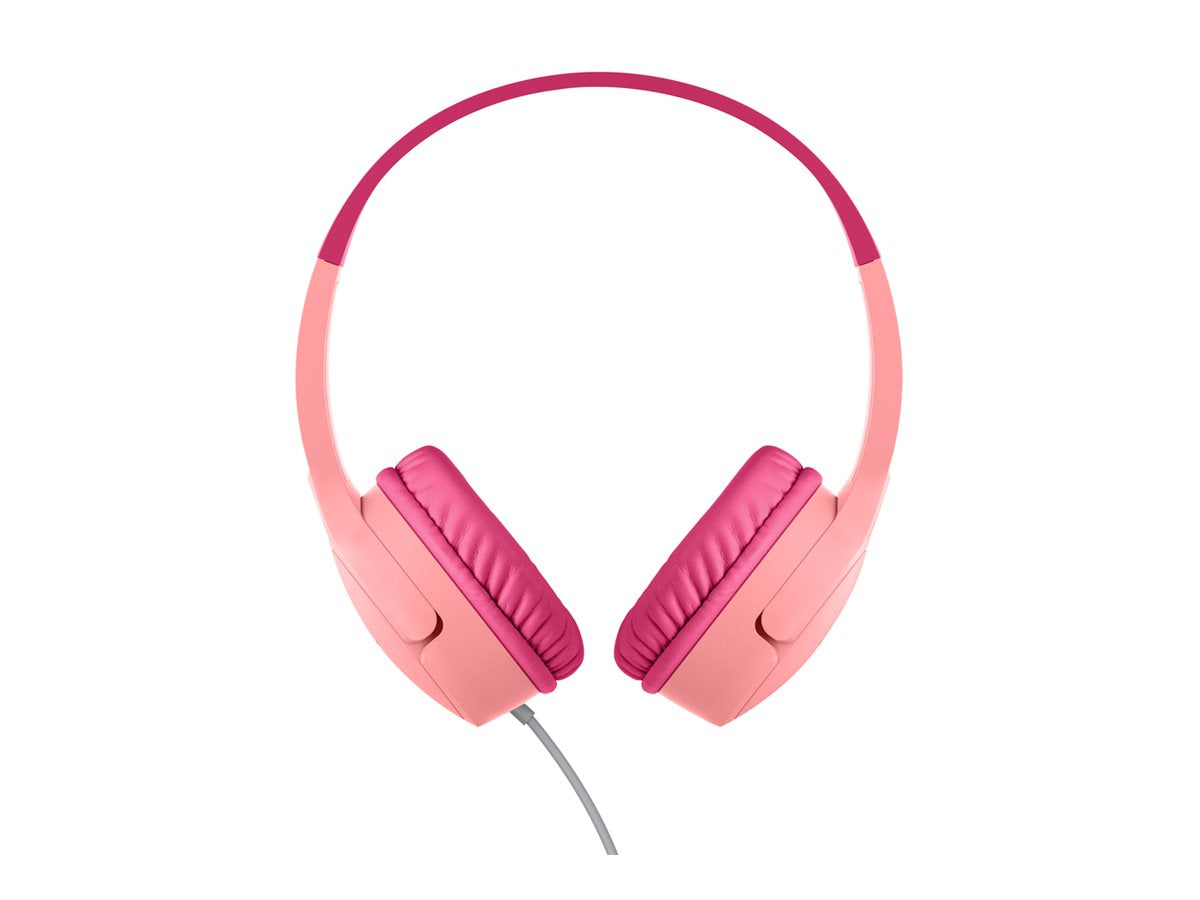 BELKIN SoundForm Mini Wired On-Ear Headphones USB-C & 3.5mm Pink