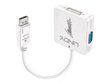 LINDY Adaptateur DisplayPort 1.2 vers HDMI 4k30 DVI VGA