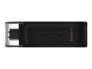 KINGSTON 256Go DataTraveler 70 USB-C 3.2 Gen 1