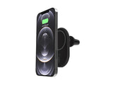 BELKIN BOOST CHARGE Magnetic wireless Car Vent Mount + Car Charger No CLA Black