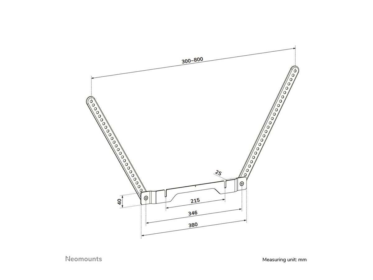 NEOMOUNTS NERO Quadruple monitor arm 10-32p