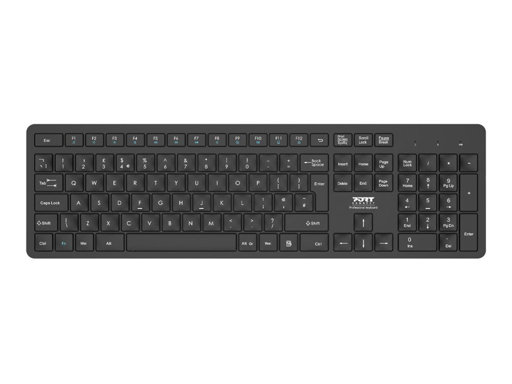 PORT DESIGNS Pack Keyboard + Mouse Medium Wireless - UK