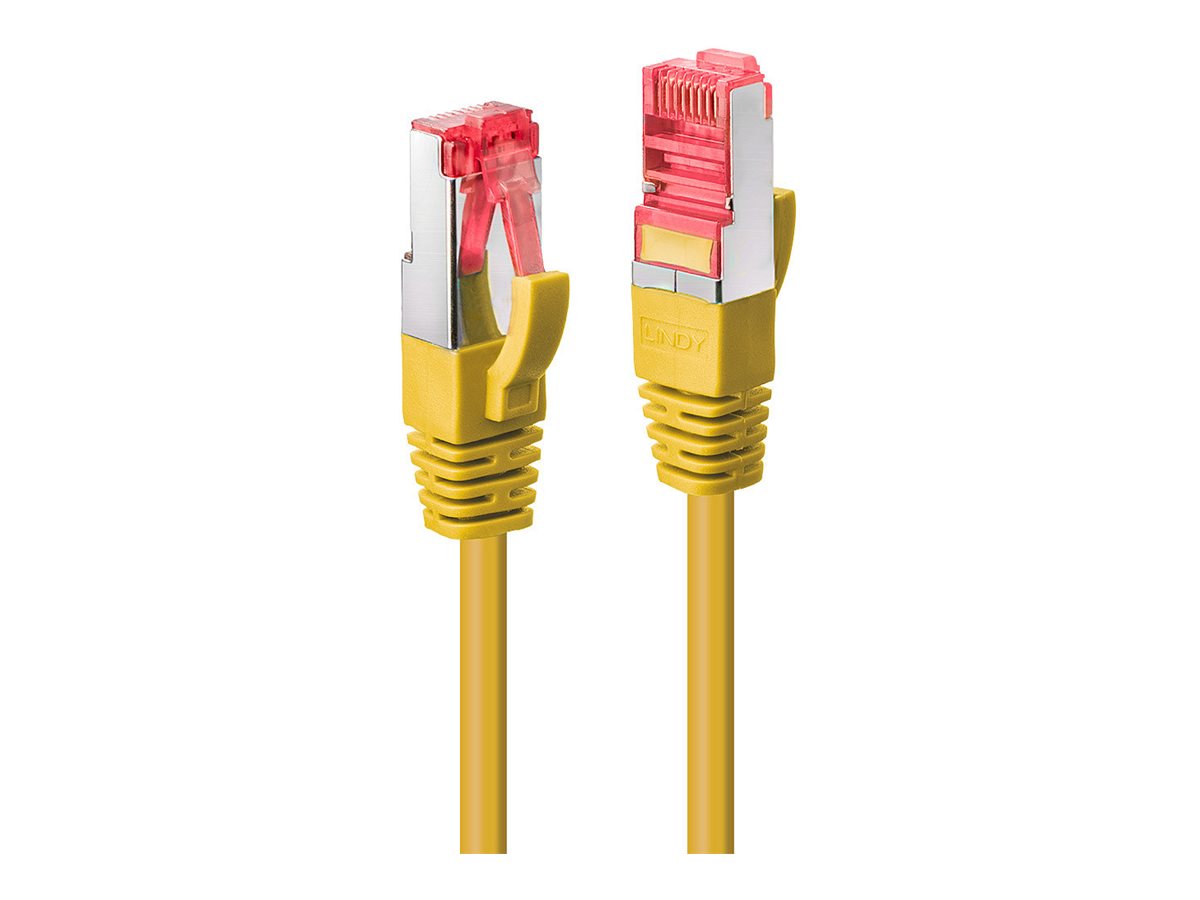 LINDY Cat.6 S/FTP Cable yellow 10m Patchcable