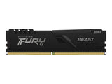 KINGSTON 128Go 3200MHz DDR4 CL16 DIMM Kit of 4 FURY Beast Black