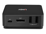 LINDY 2 Port Type C DisplayPort 1.2 KVM Switch