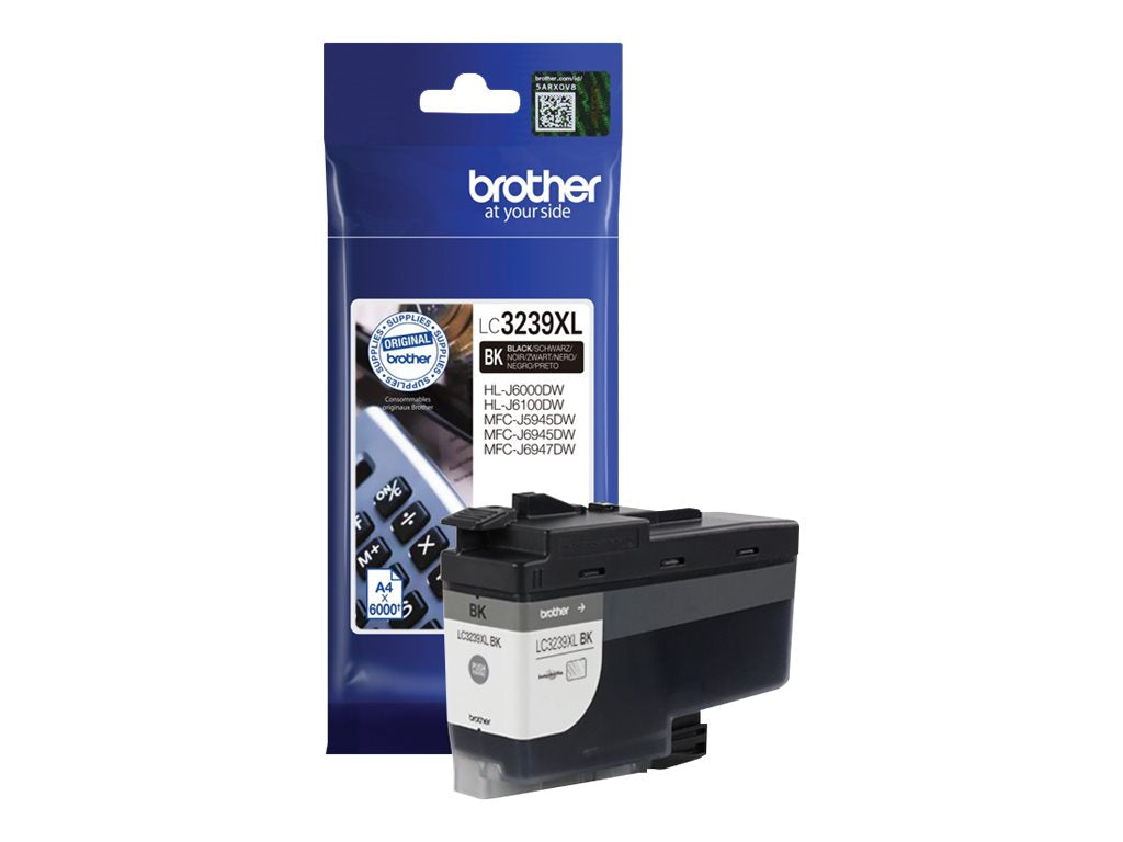 BROTHER LC-3239XLBK Black Ink 6000 pages
