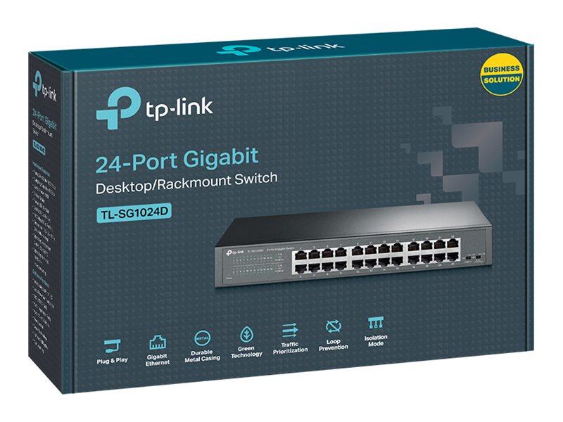 24 port Desktop/Rackmount Gigabit Switch