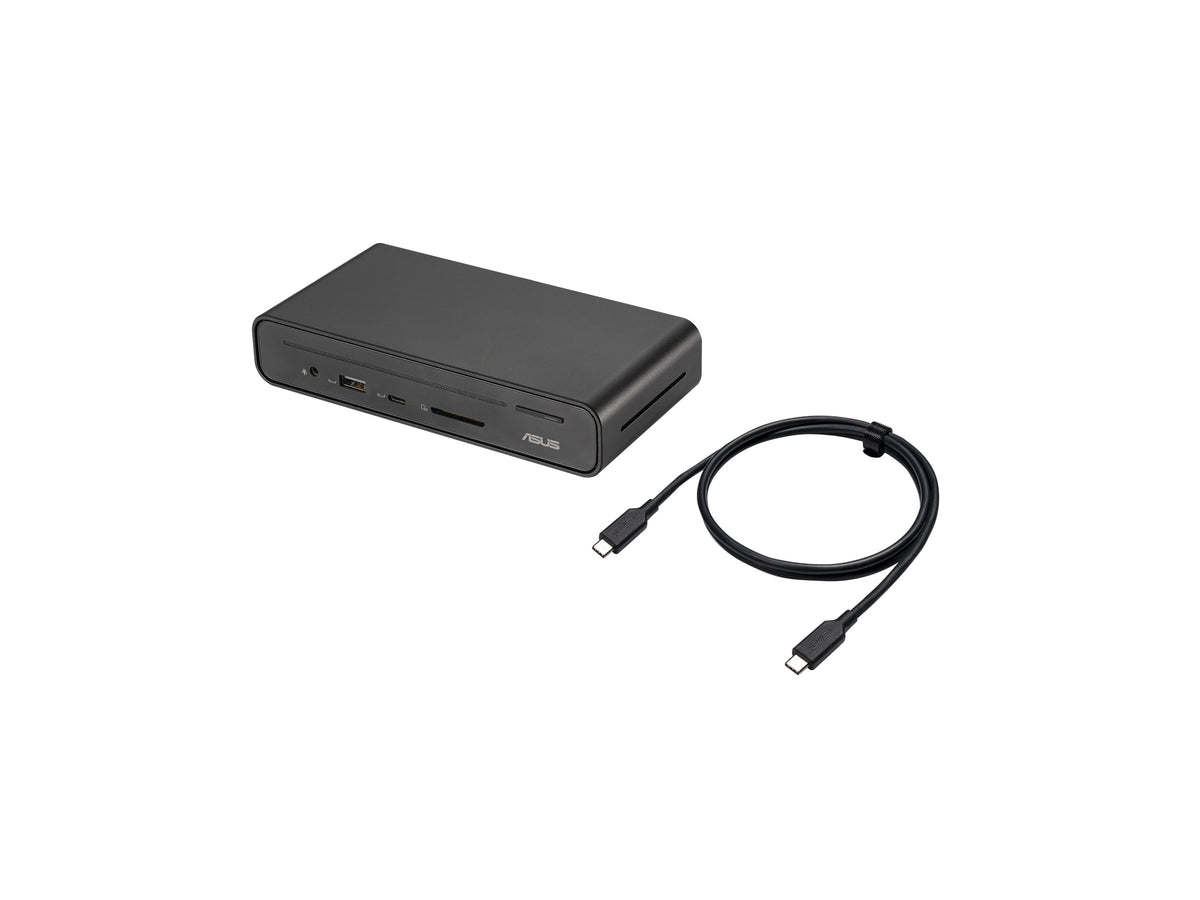 ASUS DC301 3 Display USB-C Docking - Station d'accueil USB-C Triple écran - Chargeur 150w