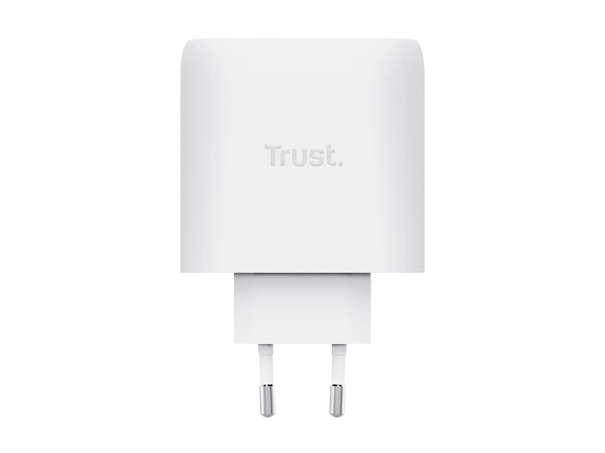 TRUST Alimentation universelle MAXO USB-C 65 watts GAN Apple PC 1 port + câble blanc