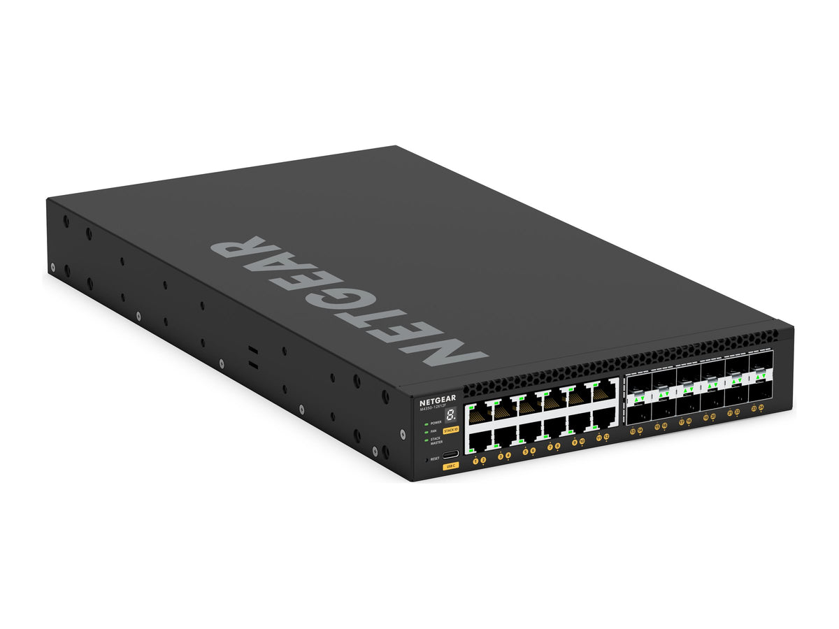 NETGEAR 24PT M4350-12X12F Managed Switch