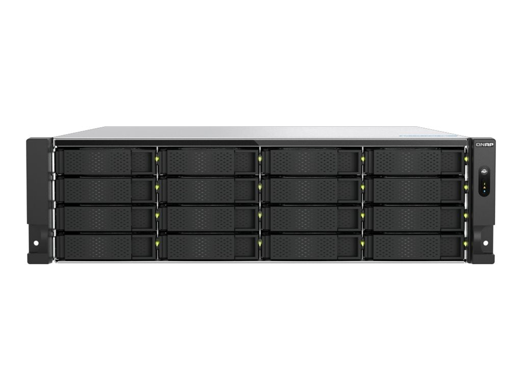 QNAP TS-h1677AXU-RP-R7-32G 3U 16-bay NAS AMD Ryzen 7 Pro 7745 8C/16T boost up to 5.3GHz 32Go DDR5 non-ECC RAM