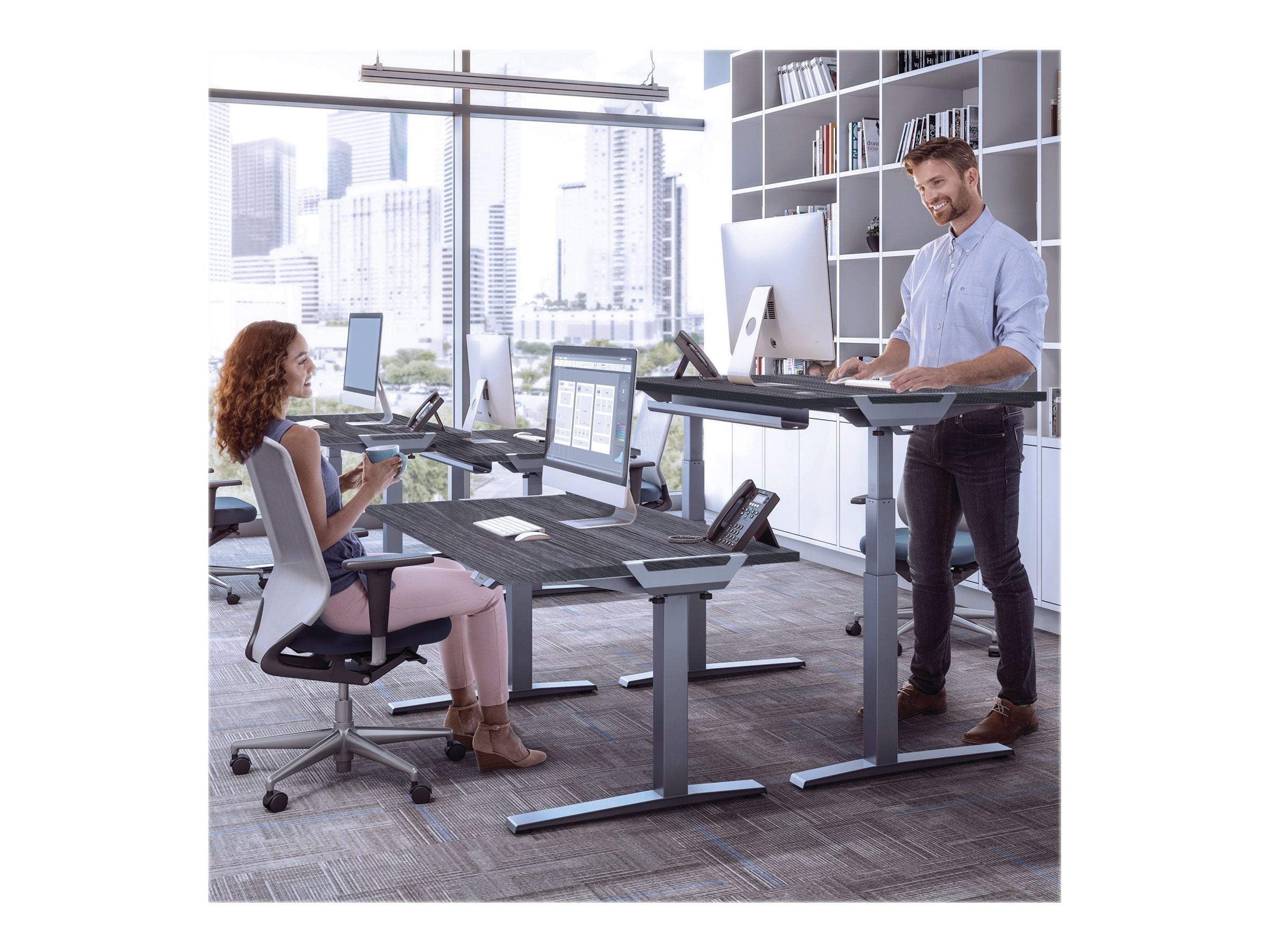 FELLOWES LEVADO PLATEAU SEUL CHENE NEWPORT 140CM X 80CM
