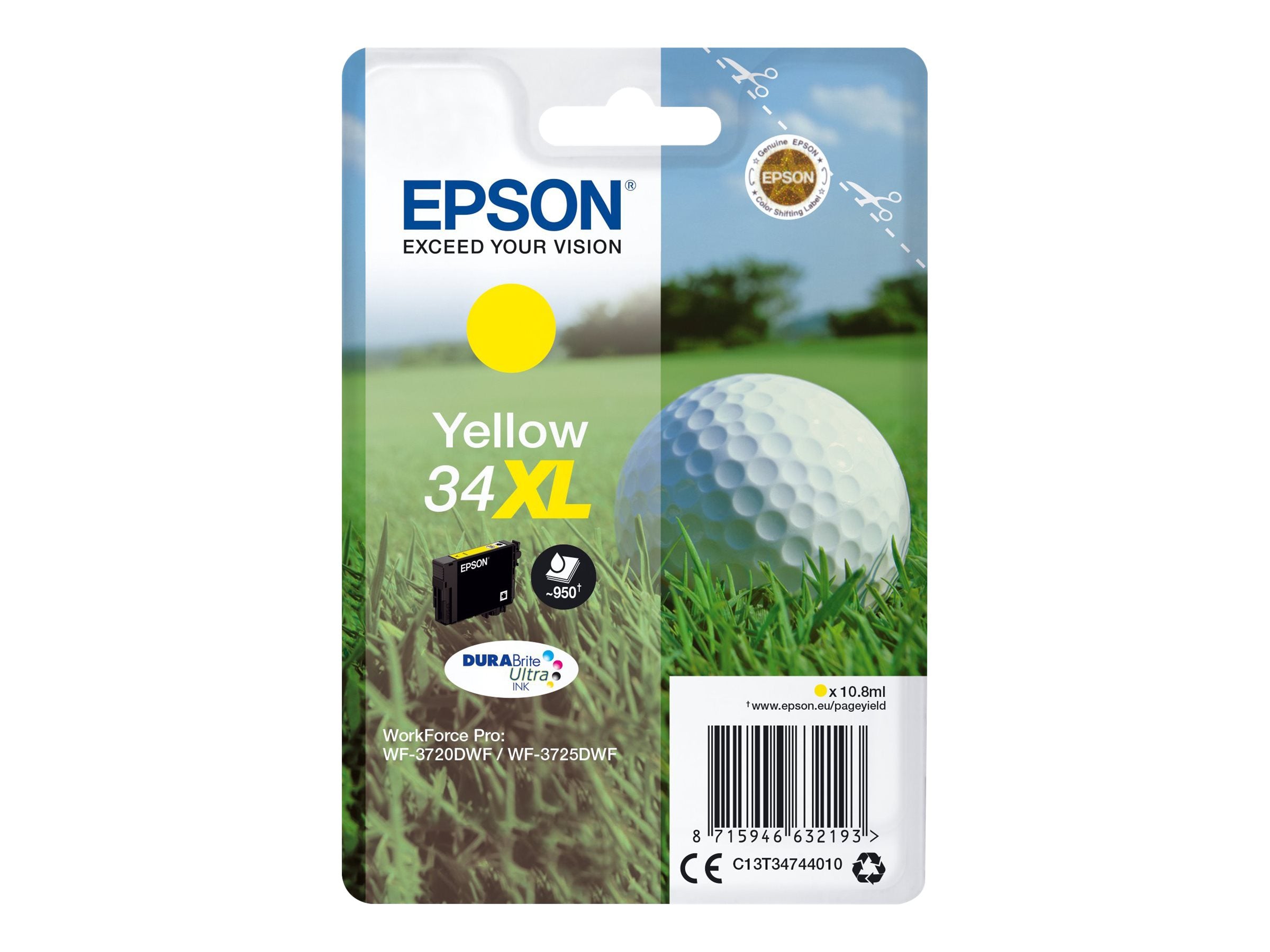 Ink/34 Golf Ball 4.2ml YL
