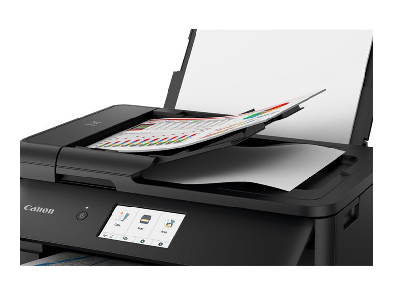 CANON PIXMA TS9550A MFP colour inkjet A4 A3 15ipm Print 200sheets USB LAN Wi-Fi Black