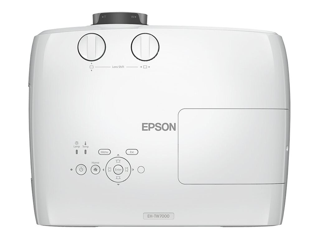 EPSON EH-TW7000 Projecteur 4K PRO-UHD Home Cinema - 16 :9-  3000 lumens - 40 000 :1- 2x HDMI- Bluetooth - Garantie 2 ans