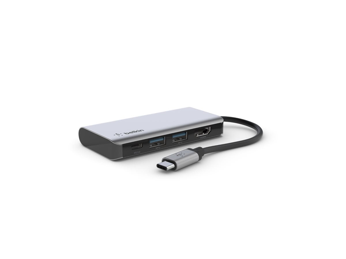 BELKIN Hub USB-C avec HDMI 2x USB-A 100W PD