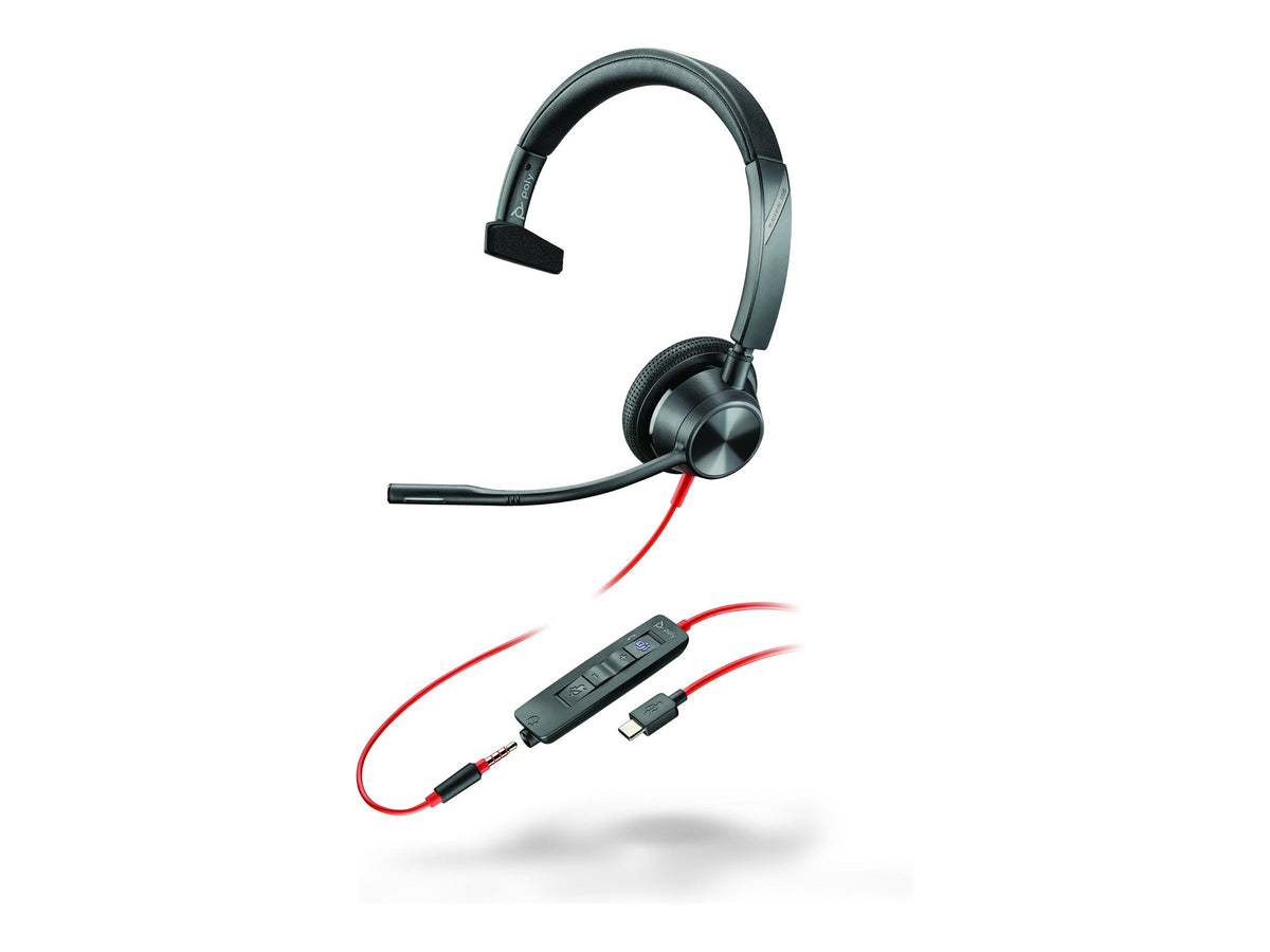 HP Poly Blackwire 3315 Microsoft Teams Certified USB-C Headset