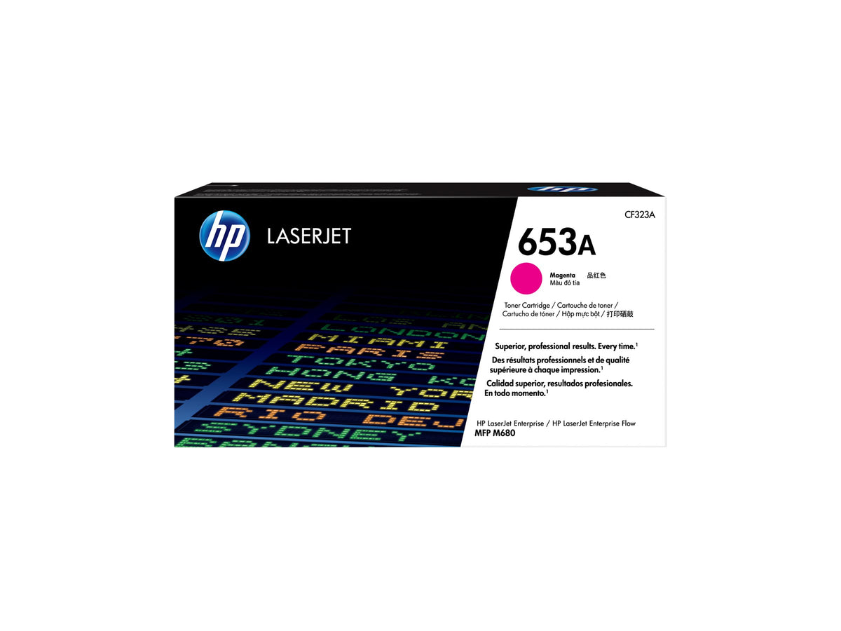 HP 653A original Toner cartridge CF323A magenta standard capacity 16.500 pages 1-pack