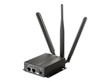 D-LINK 4G VPN LTE Cat 4 Industrial M2M Router Wi-Fi Dual SIM 2 External LTE Antennas 1 External Wi-Fi N Antenna 1 WAN/LAN FE Port