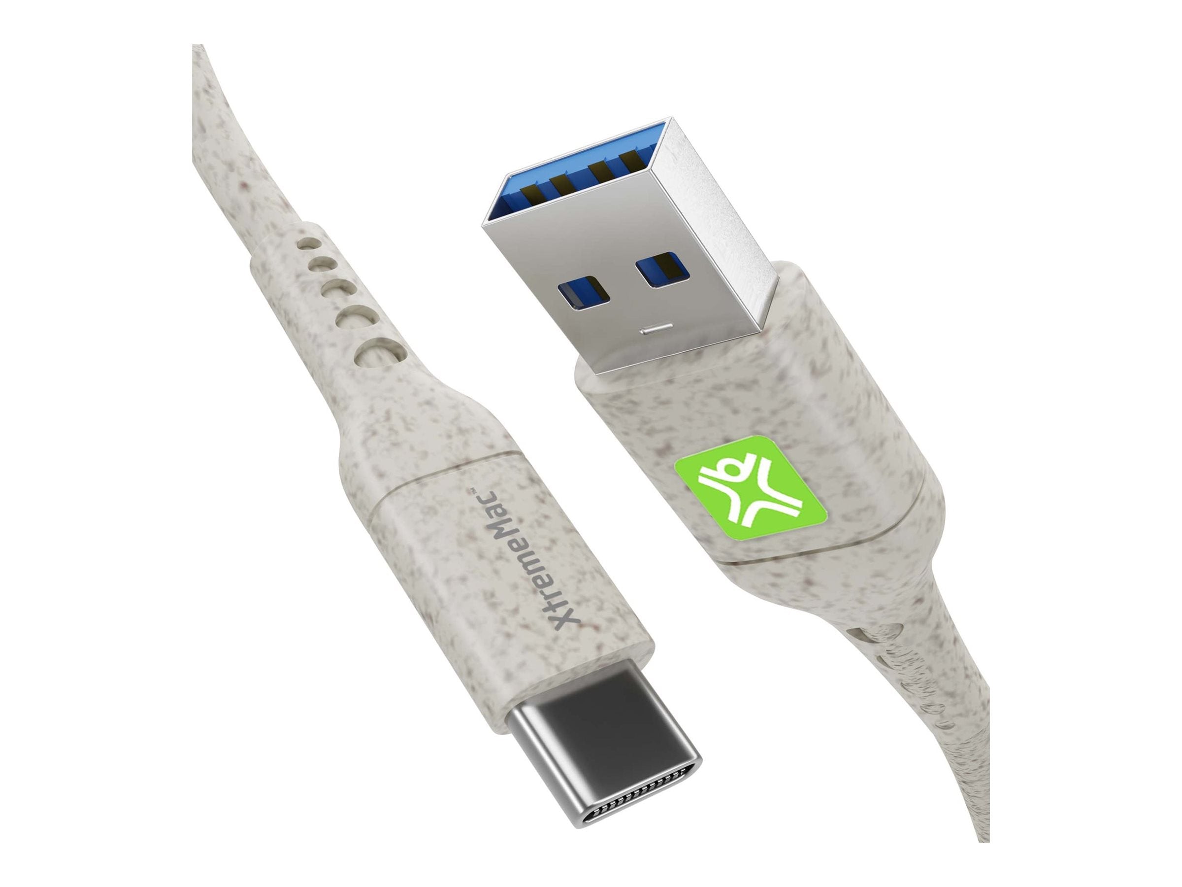 XTREMEMAC Câble biodégradable USB-C / USB-A - 2m