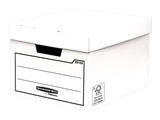 FELLOWES General Storage Box White 10PK FSC