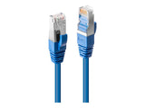 LINDY S/FTP Cat.6 Cable Blue 10m LSOH incl. Testprotocol