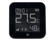 SHELLY BLU H&T Display Black Zigbee Display Climate Sensor