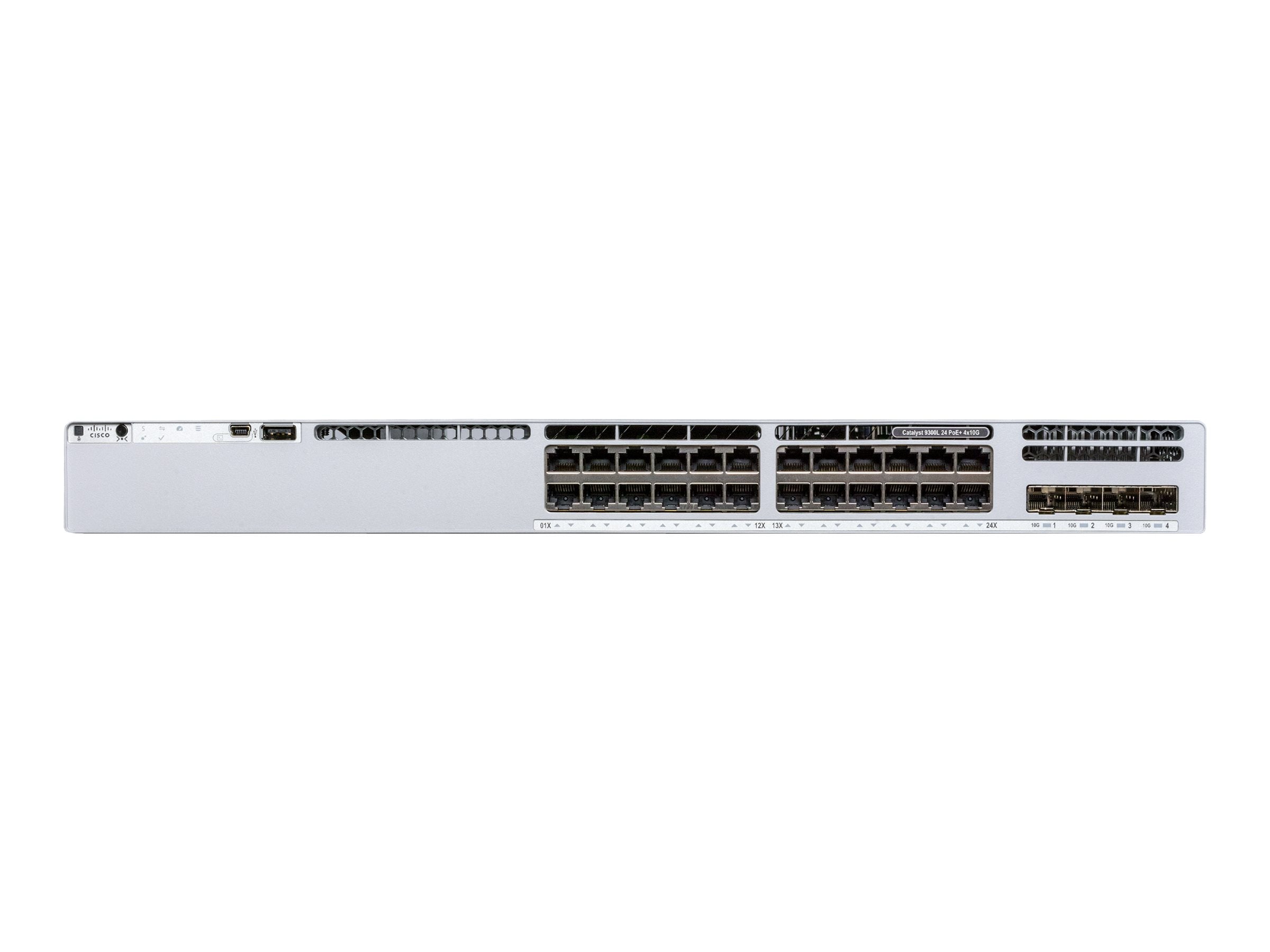 CISCO Catalyst 9300L 24p 8mGig Network Essentials 4x10G Uplink