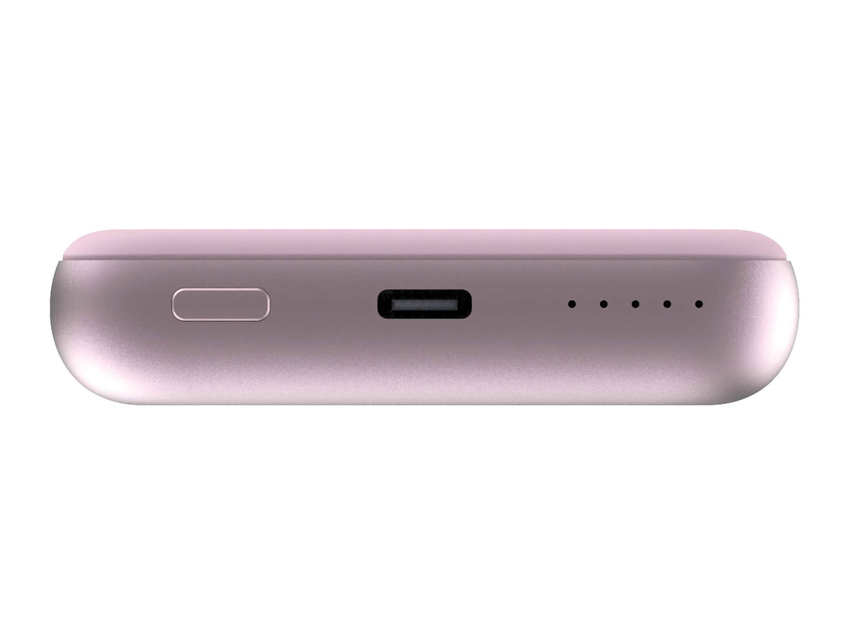 VERBATIM CHARGE N GO MAGNETIC WIRELESS POWER BANK 10000 PINK WCF (P)