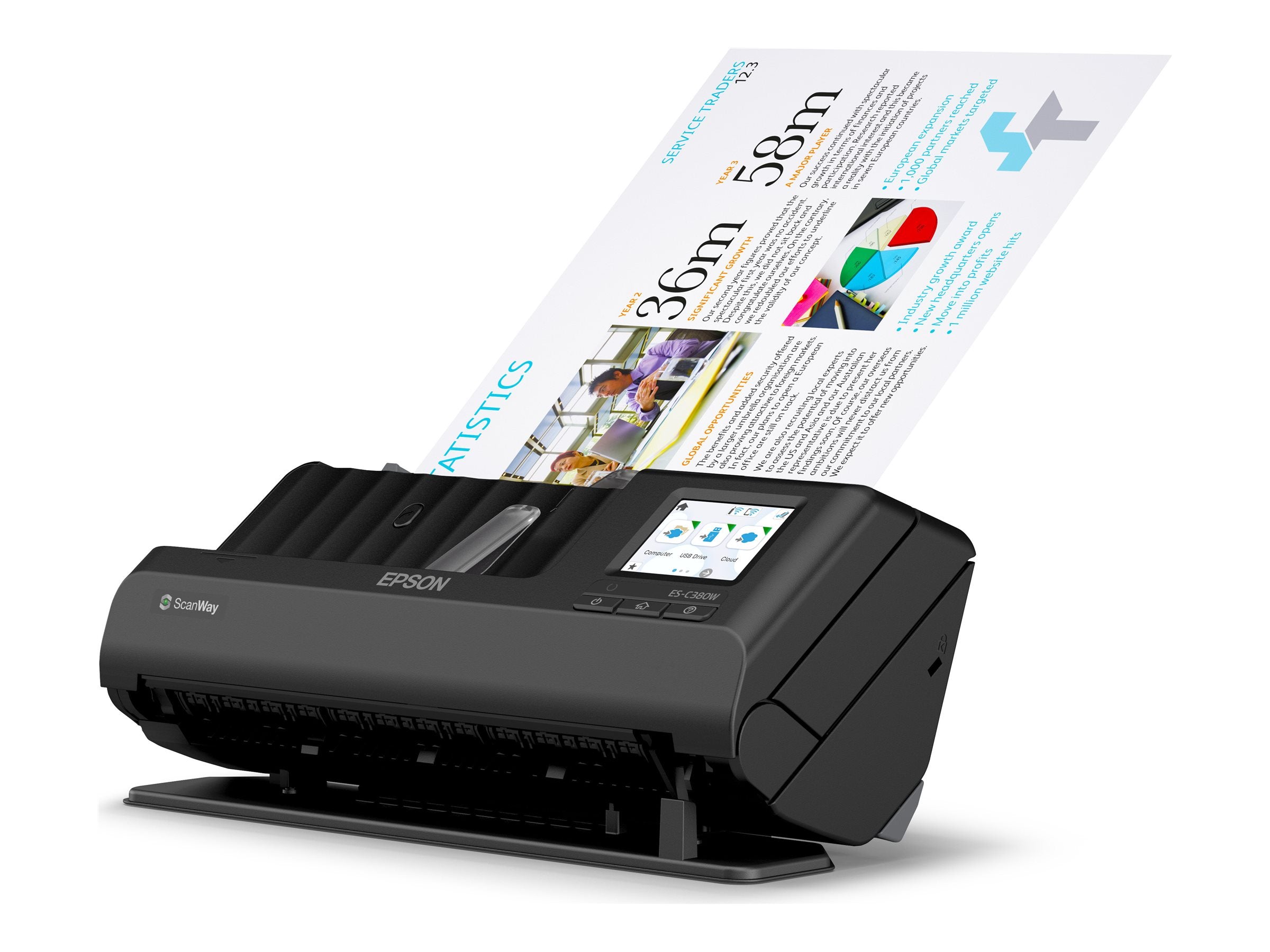 EPSON WorkForce ES-C380W Scanner 30ppm