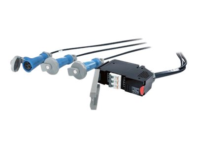 APC IT Power Distribution Module Automatic circuit breaker plug-in module AC 400V 3-phase output connectors 3