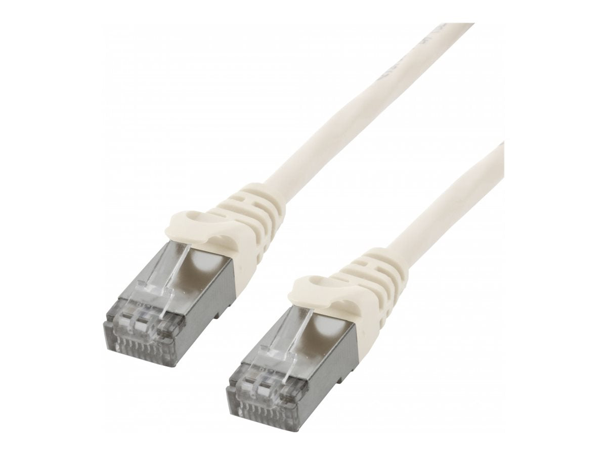 MCL FTP6-1M/W - Câble CAT 6 RJ45 F/UTP - 1m Blanc