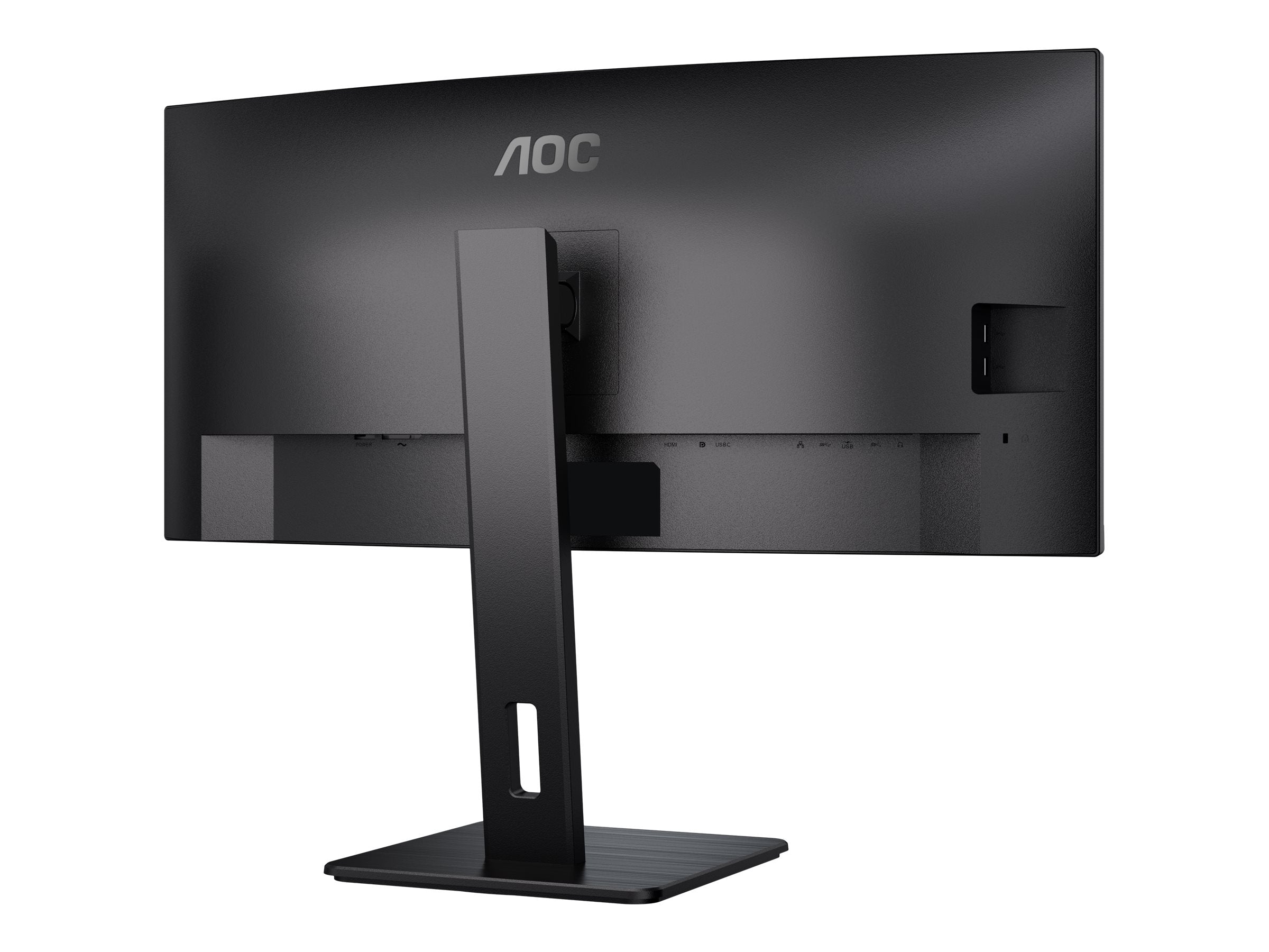 AOC CU34P3CV écran incurvé- 34" - 3440 x 1440 UWQHD @ 100 Hz - VA - 300 cd/m² - 3000:1 - 4ms - HDMI, DP, USB-C - HAS - Haut parleurs