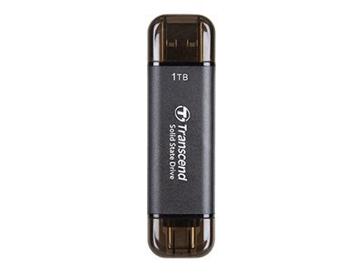 TRANSCEND ESD310C 512Go External SSD USB 10Gbps Type C/A