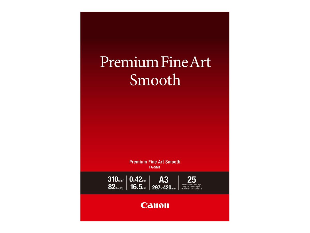 CANON FA-SM1 A3 Fine Art Paper 25 sheets