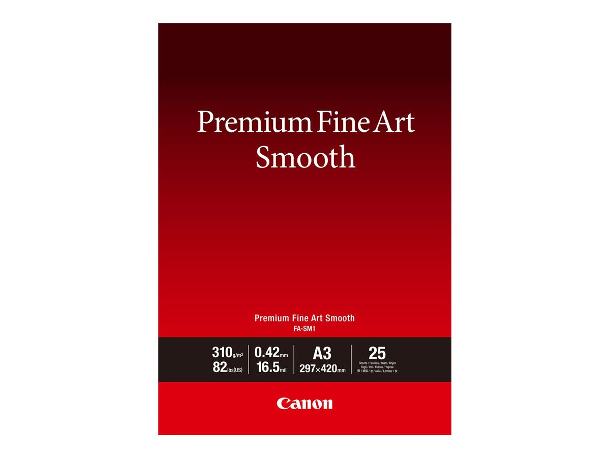 CANON FA-SM1 A3 Fine Art Paper 25 sheets