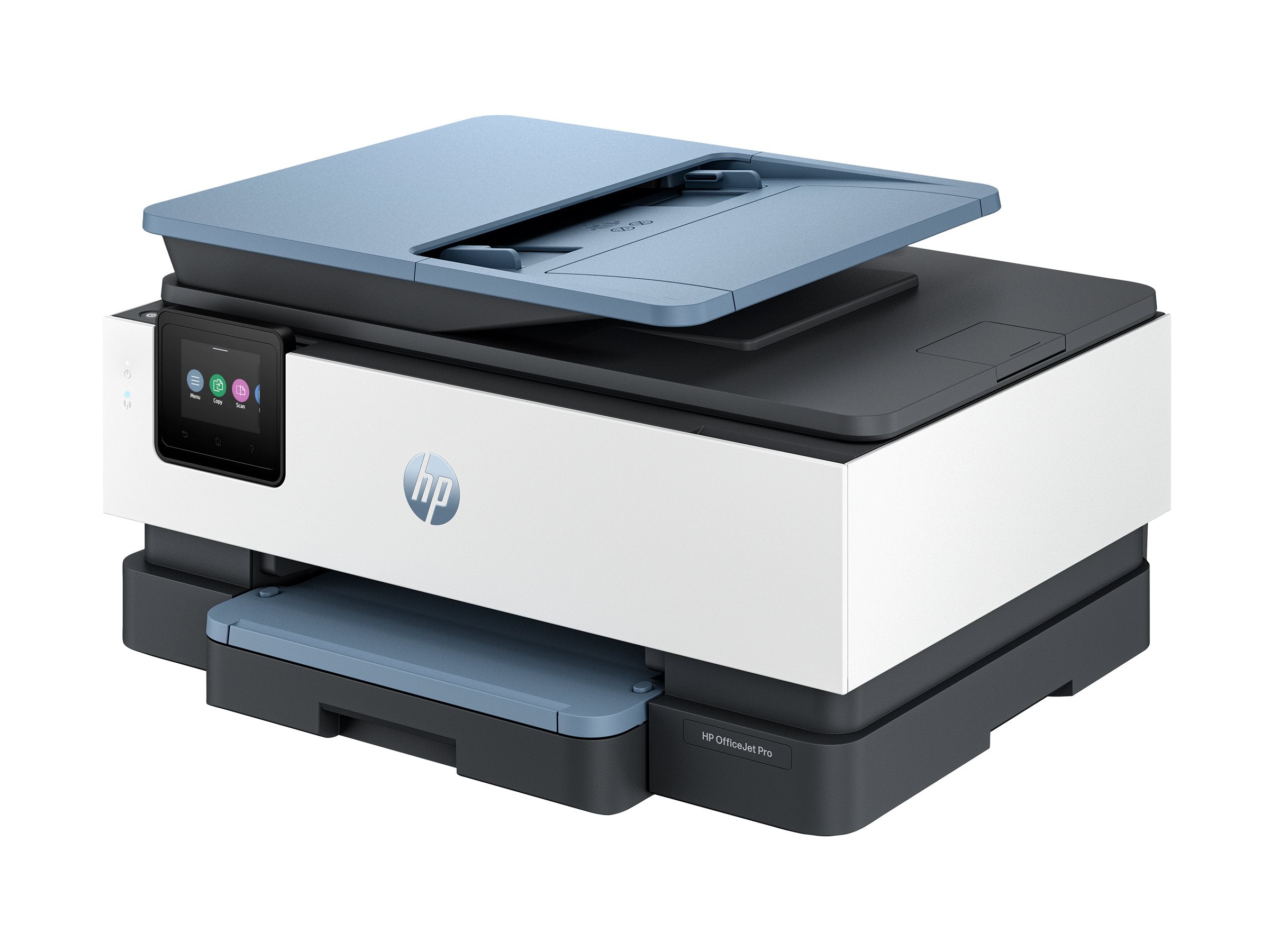 HP Officejet Pro 8125e All-in-One MFP colour inkjet A4 12ppm Copy 20ppm Print 225sheets USB Wi-Fi LAN dark surf blue