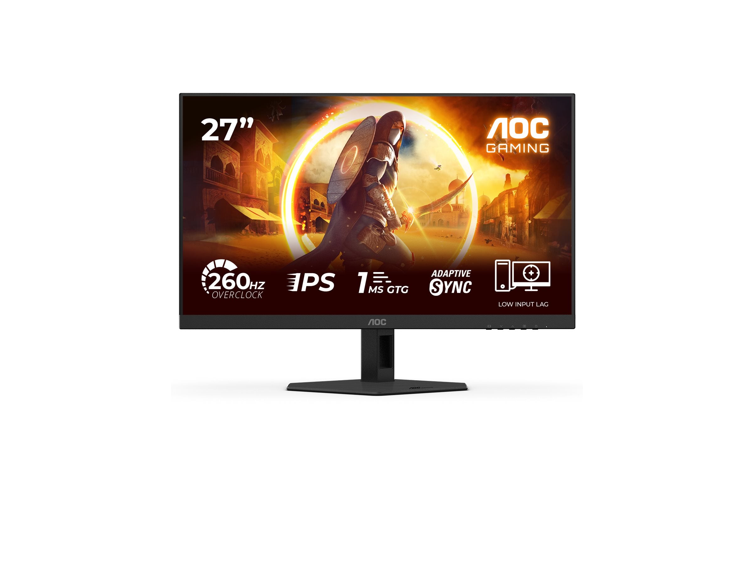 AOC 27G4ZRE Gaming 27p 16:9 Fast IPS 260Hz 1920x1080 HDMI 2.0 DP 1.4