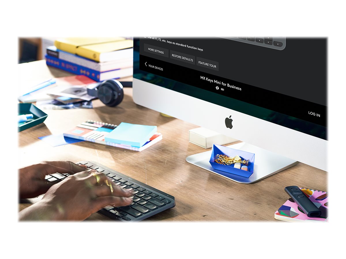 LOGITECH MX KEYS MINI FOR BUSINESS GRAPHITE FRA CENTRAL (FR)