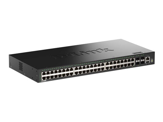 D-LINK 48 Ports GE + 4 Ports 10G SFP+ Smart Managed Switch