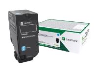 LEXMARK CS725 Cartouche de toner Return Programme haute capacité Cyan 12K