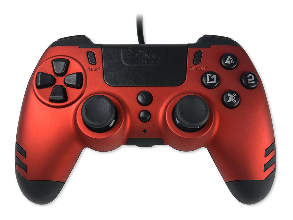 LEXIP X STEELPLAY Slim Pack Wired Controller Ruby Red Multi (P)