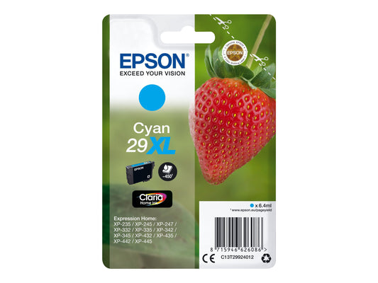 EPSON 1LB Cartridge Fraise - Ink Claria Home Cyan XL w/s