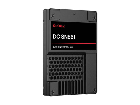 SANDISK Ultrastar DC SN861 NVMe SSD 1.6To PCIe Gen5x4 U.2 ISE