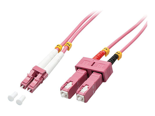 LINDY Optic Cable LC/SC OM4 5m 50/125 Multimode