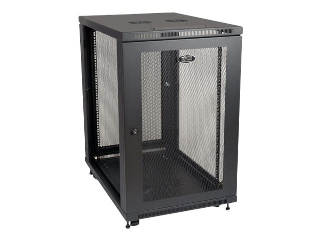 EATON TRIPPLITE 18U Rack Enclosure Server Cabinet 33 Deep w/ Doors & Sides Rack cabinet Black 18U 19
