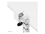 NEOMOUNTS Cable Spine Organizer for sit/stand desk frames clamp mounted white