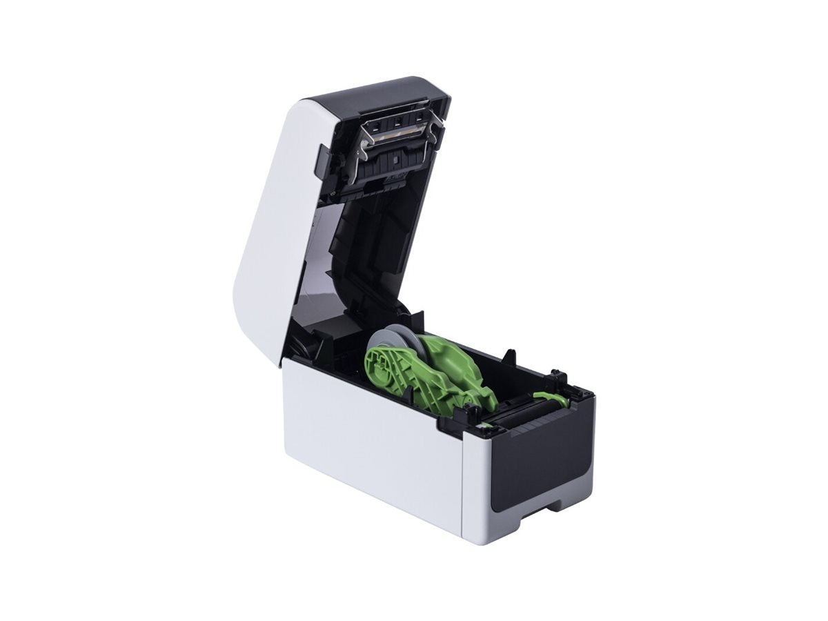 BROTHER 2p label printer USB connection 300dpi Ethernet battery possible