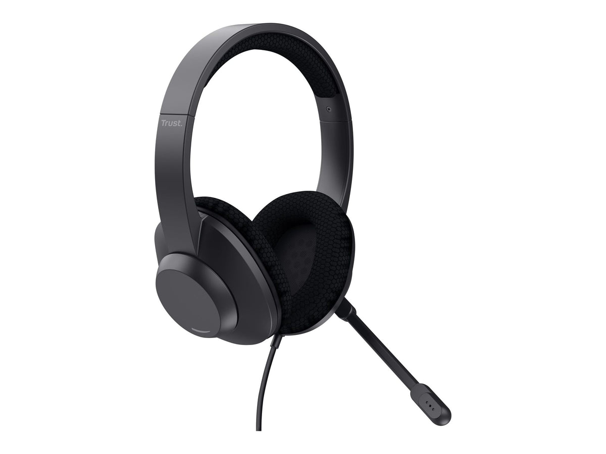 TRUST Casque-micro AYDA MAX ENC pour ordinateur USB