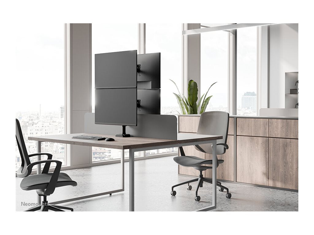 Neomounts DS60-600BL2V Dual monitor arm